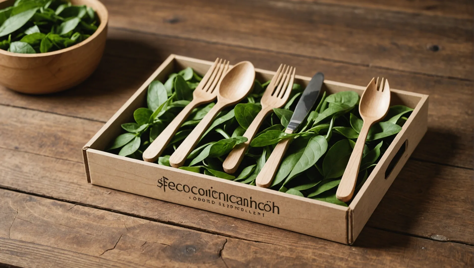 Eco-friendly packaging with certification labels