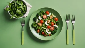 Landing page for disposable cutlery with eco-friendly focus