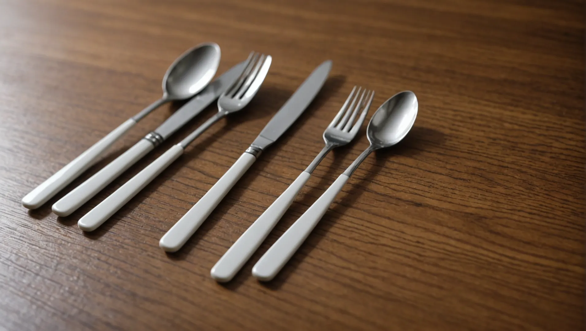 Comparison of wooden and plastic cutlery showing durability aspects