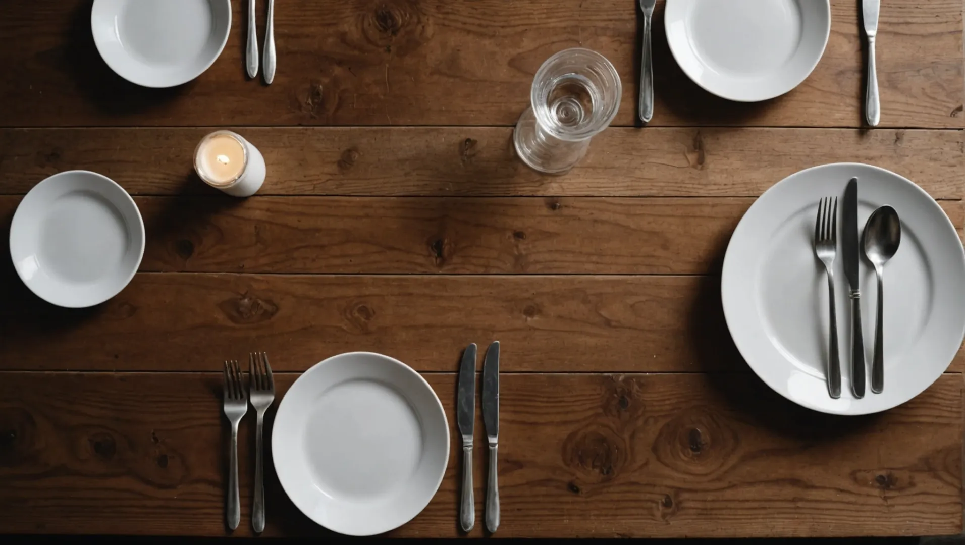 Wooden cutlery compared to plastic cutlery on a rustic wooden table